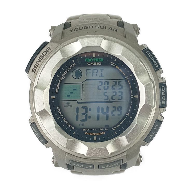 CASIO カシオ 腕時計 PRO TREK プロトレック PRW-2500T シルバー