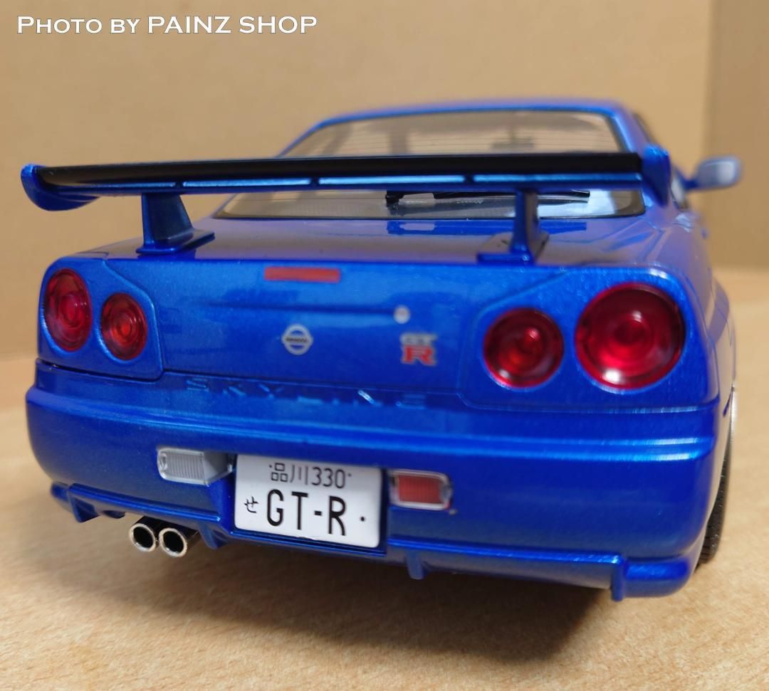 1/18 日産 スカイライン R34 GT-R ニスモホイールVer ソリド製