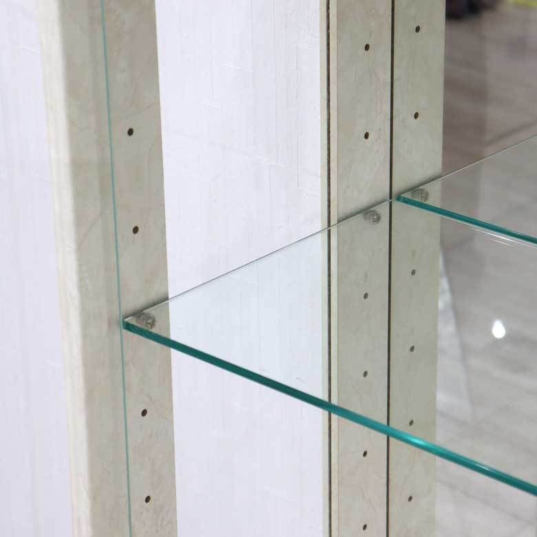 サルタレッリ アマルフィ 2ドア スモールキュリオケース アイボリー