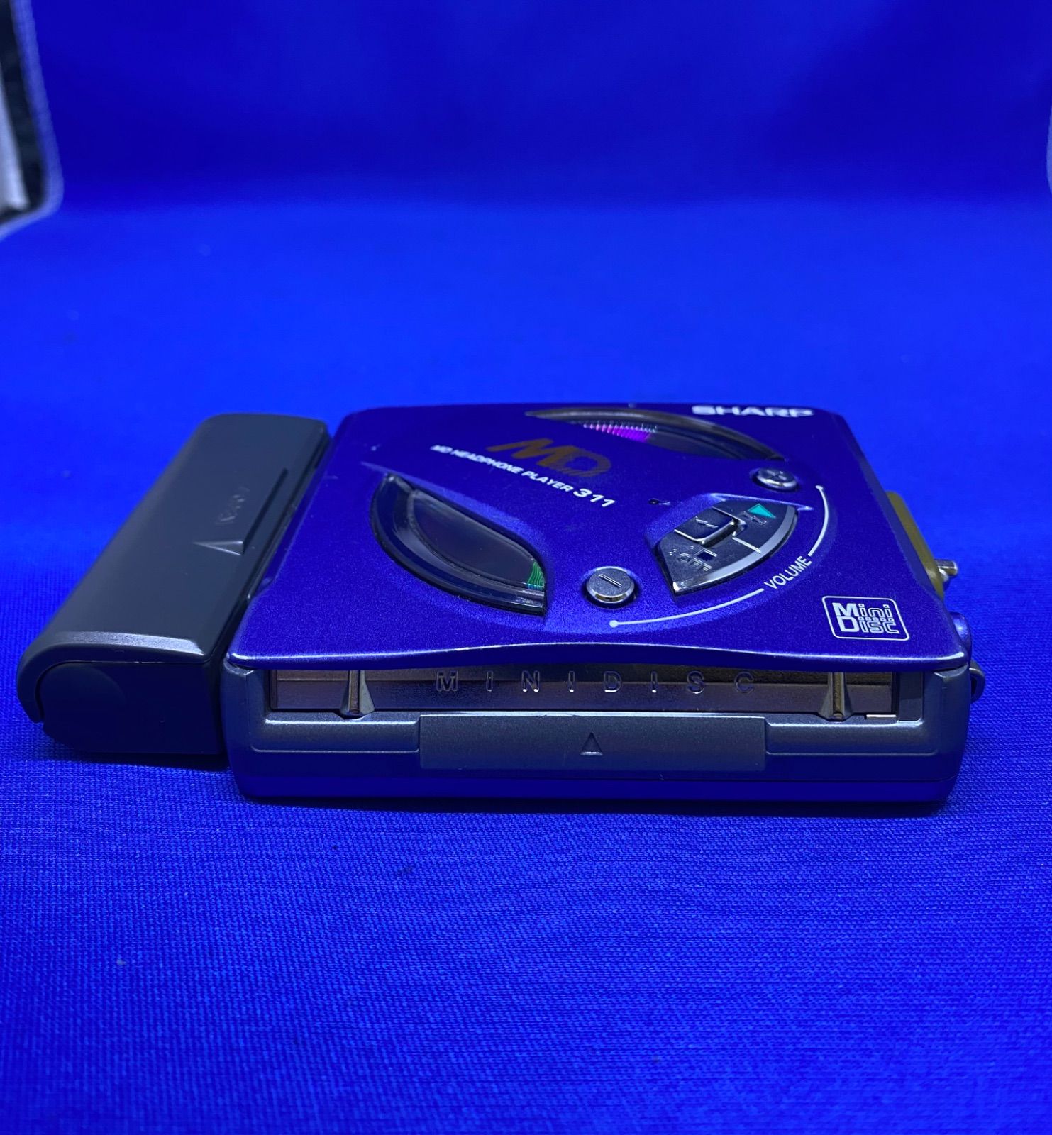 2535【SHARP】 MDヘッドホンプレーヤー MD-SS311-A ジャンク品