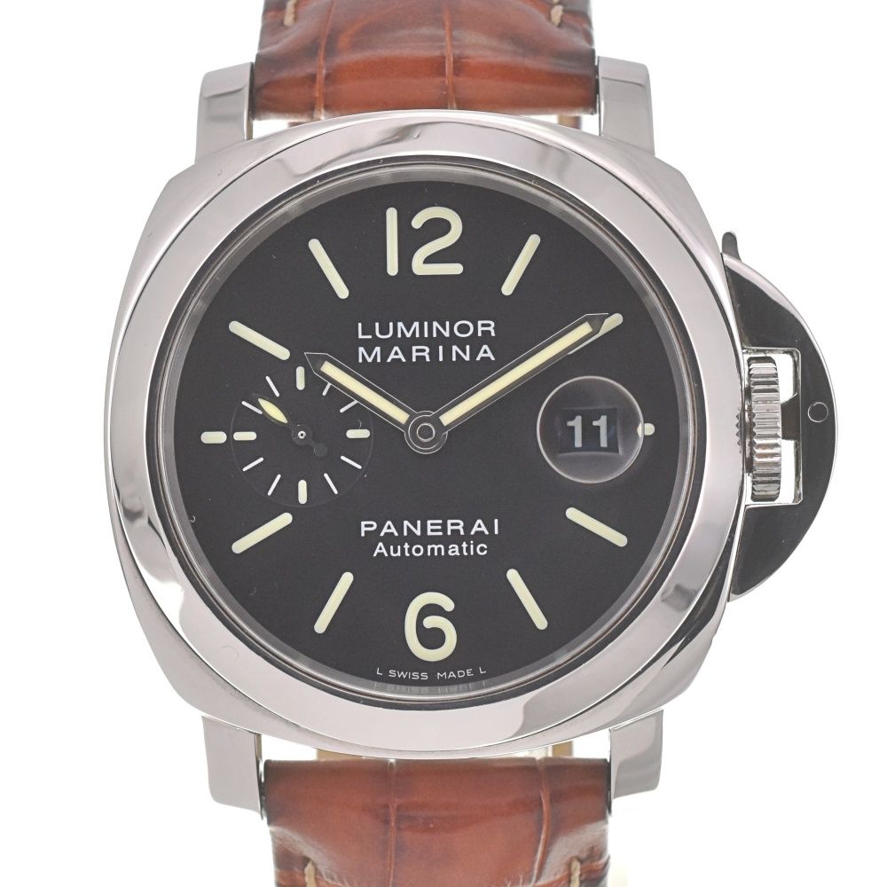 可動品】良品 GagaMilano マヌアーレ48 手巻き 金 腕時計 GaGa MILANO