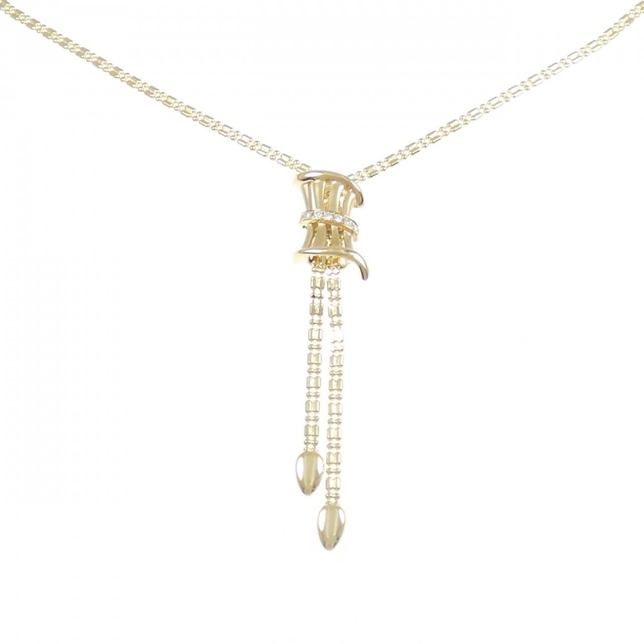ギンザ タナカ ダイヤモンド ネックレス 0.09CT