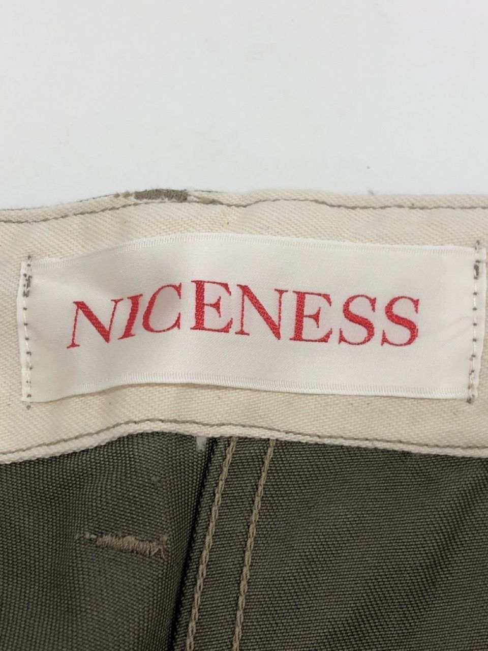 最終値下げ niceness webb ナイスネス チノパン M - 通販 - csa.sakura