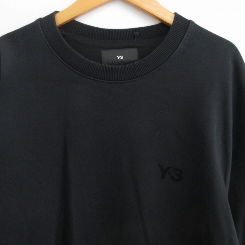 Y-3 ワイスリー ヨウジヤマモト　シグネチャーロゴ スウェット XXL 黒 Y-3 ワイスリー ヨウジヤマモトシグネチャーロゴ スウェット XXL 黒