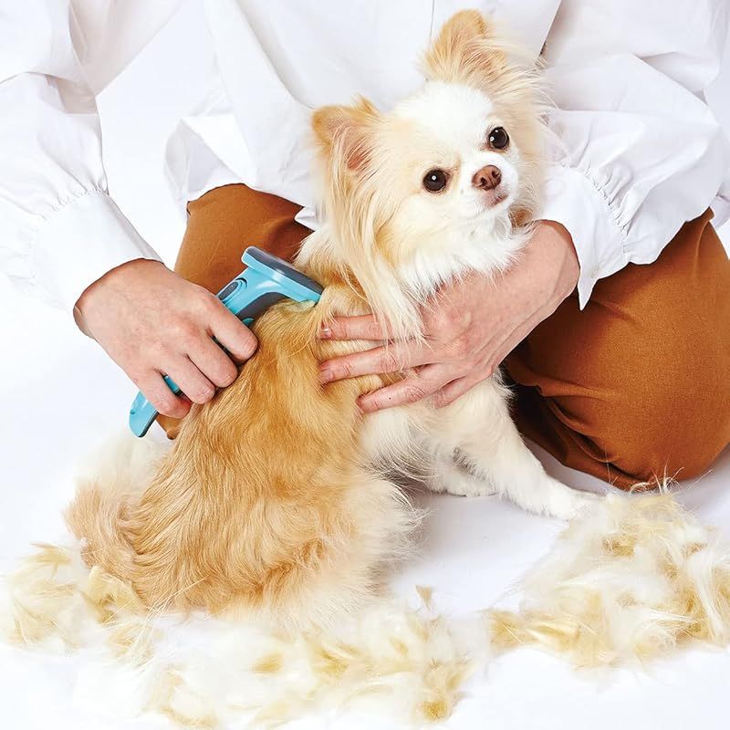 ペティオ Petio Self Trimmer セルフトリマー スライドロック式 抜け毛が取れるブラシ コンパクト