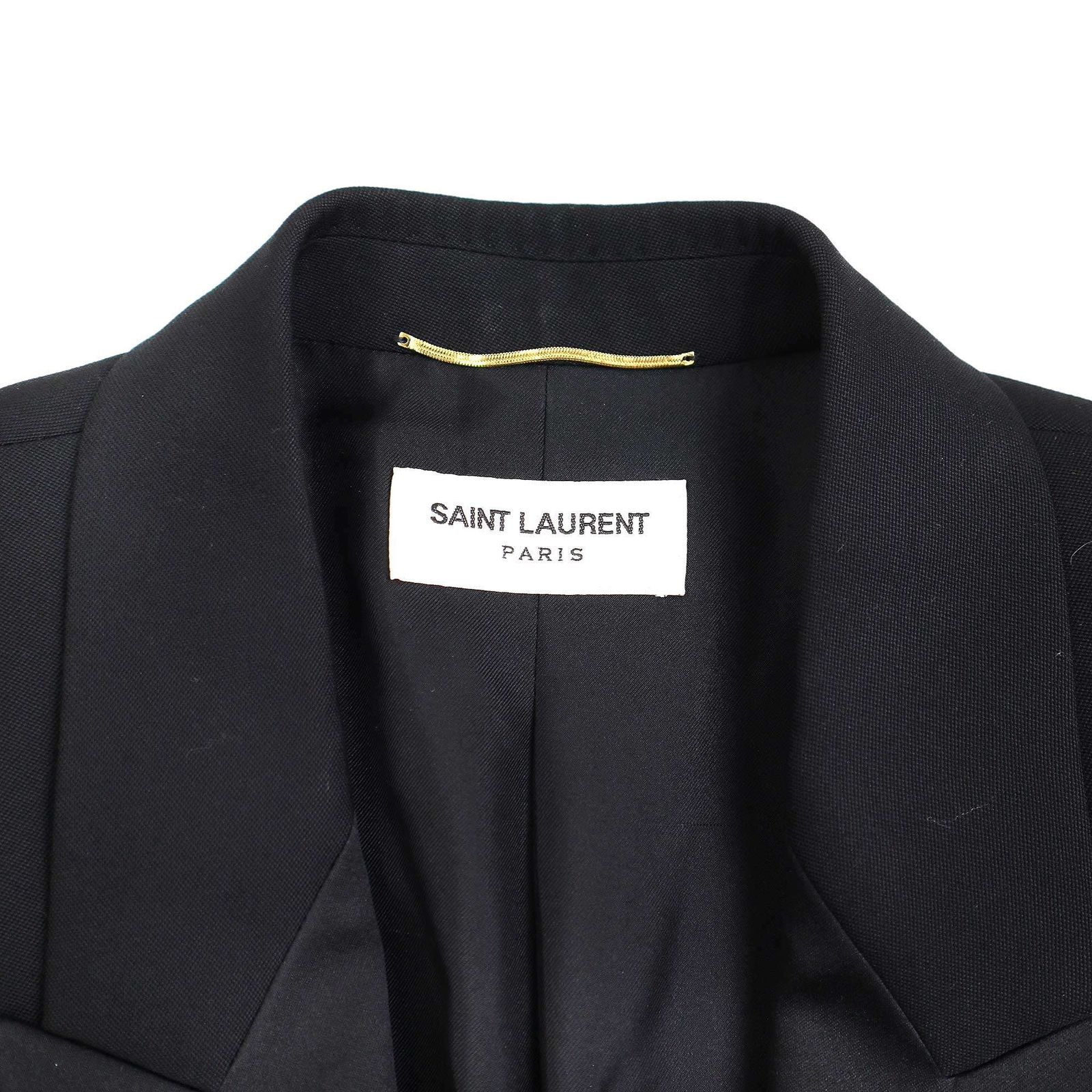 SAINT LAURENT PARIS サンローラン パリ サテンラペル