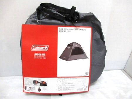 コールマン Coleman クイックアップシェード DR チャコール 2218590 ポップアップ 収納袋付