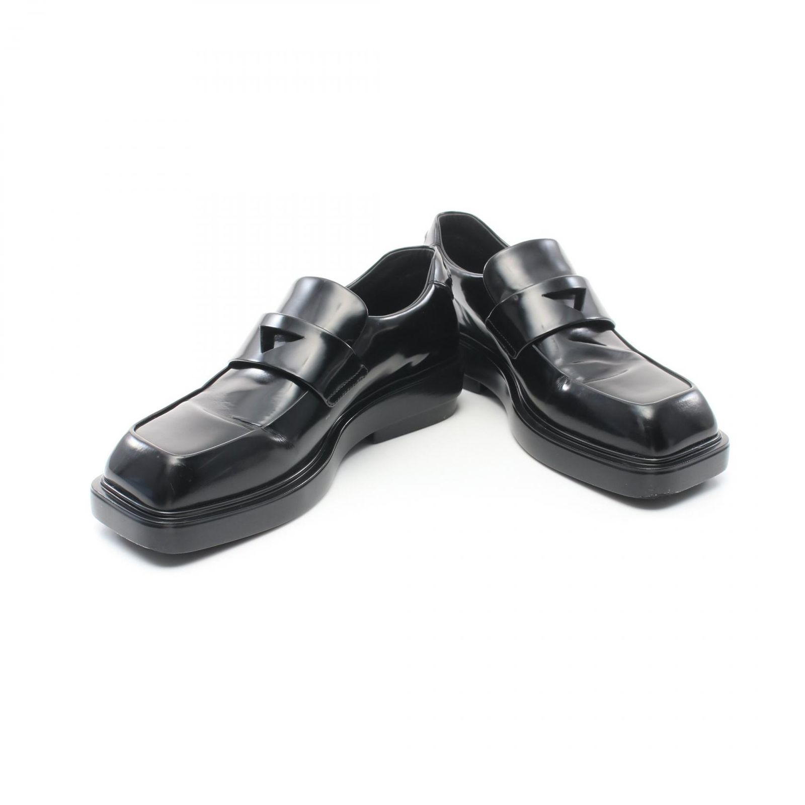 プラダ PRADA ローファー ブラック パテントレザー ローファー