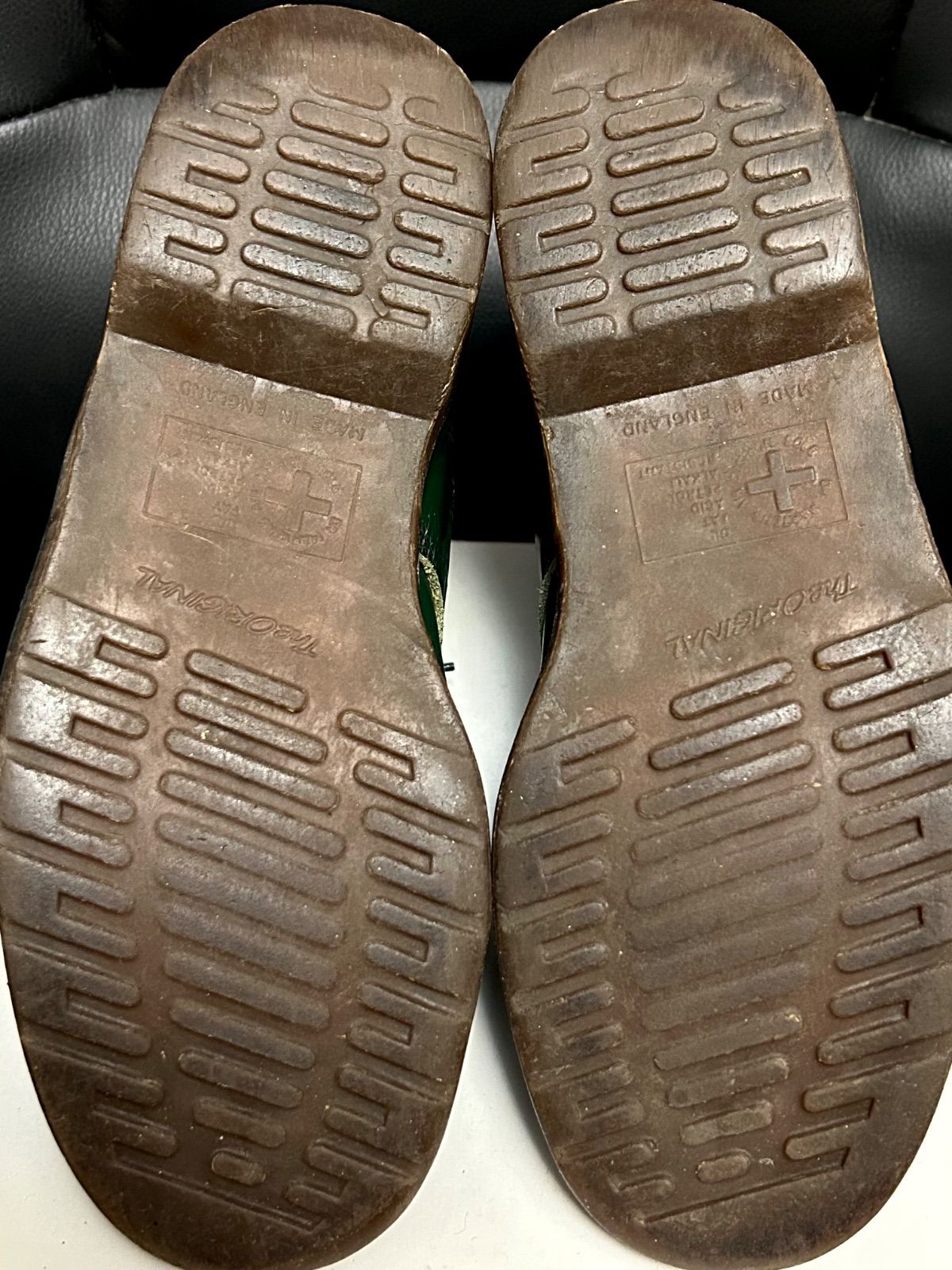 80年代初期イングランド製期Dr.Martens希少クラシックグリーン8EYE