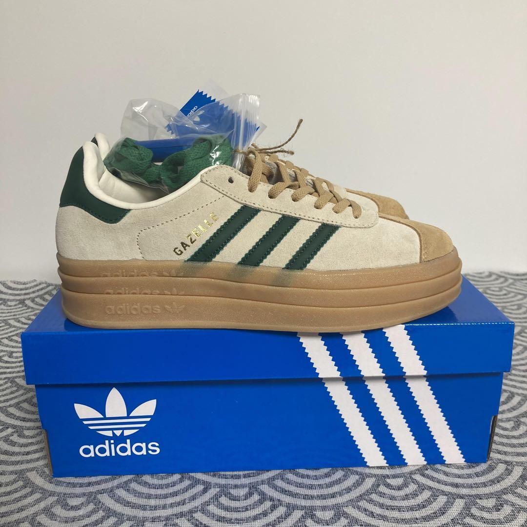 adidas GAZELLE BOLD ガゼル ボールド 厚底 - メルカリ