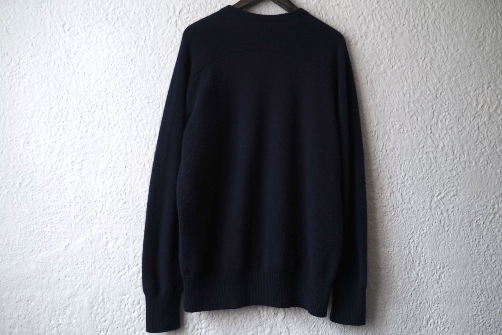 22AW V/N SWEATER カシミヤ度詰Vネックニットセーター / MAATEE&SONS 