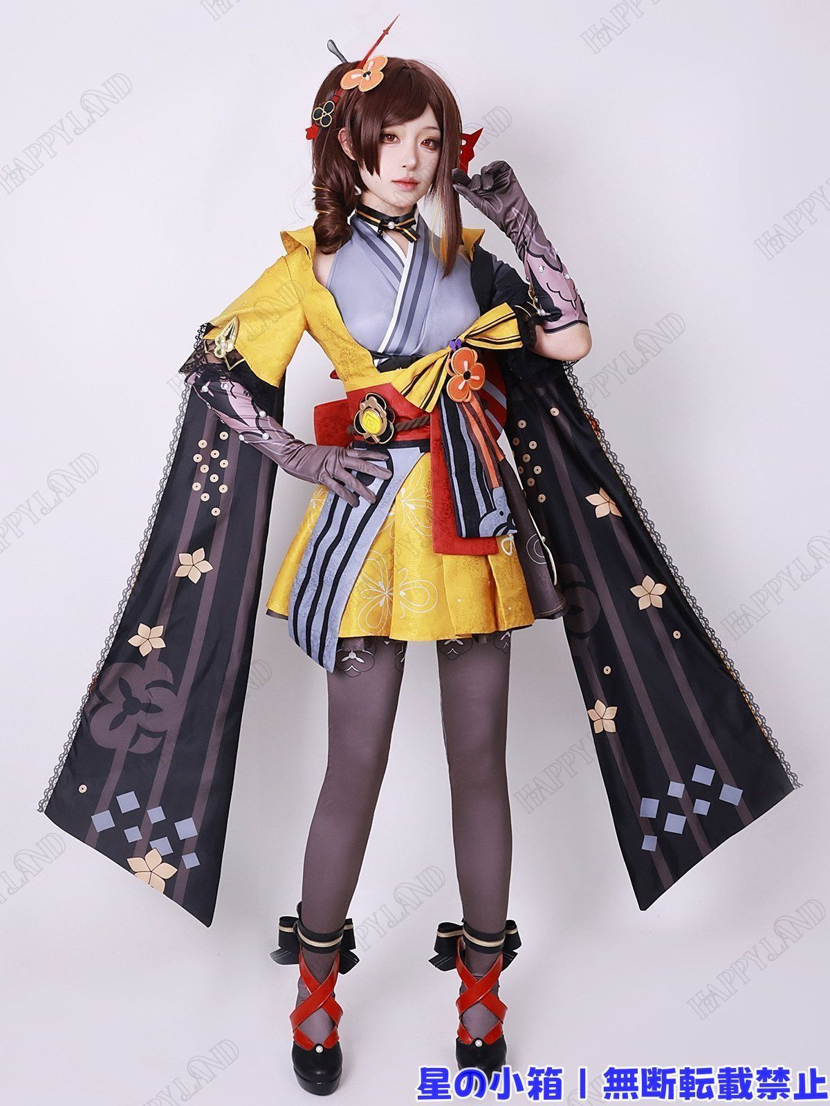 原神（Genshin）千織/ちおり コスプレ衣装 ウィッグの追加が可能です