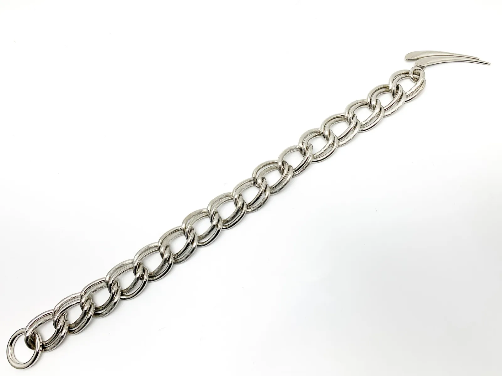 TOGA トーガ Big chain necklace シルバーカラー 大ぶり ボリューム 