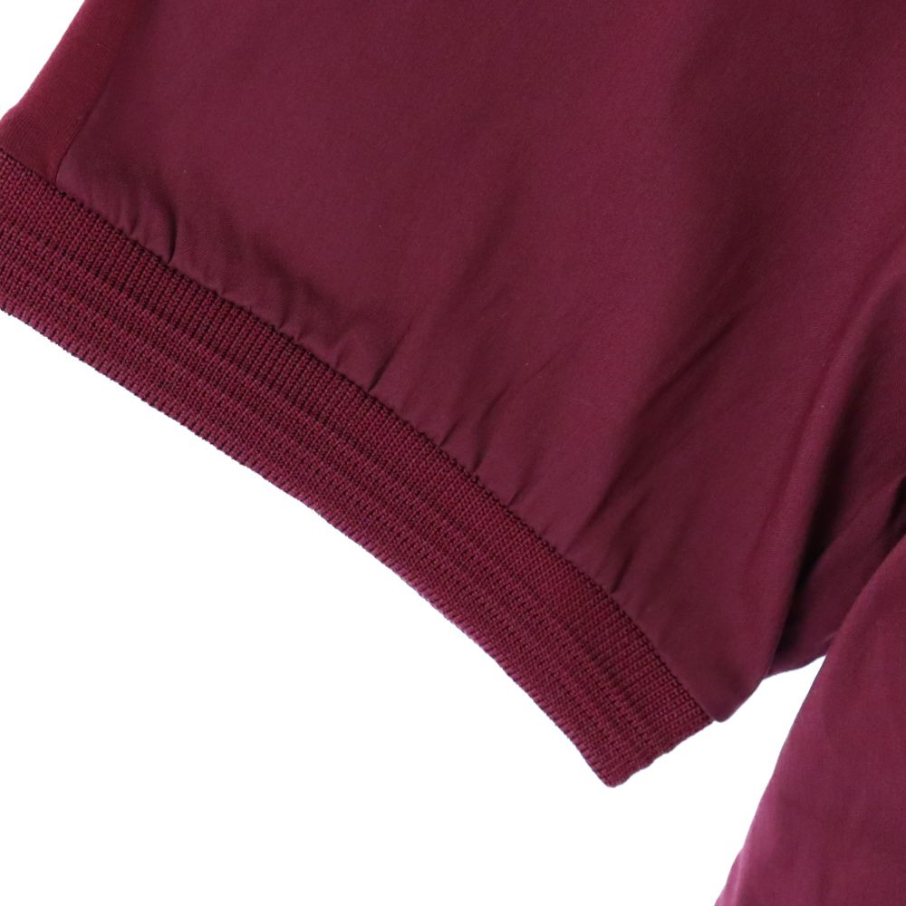【PRADA】コットン Tシャツ★ボルドー★S ボルドー コットン Tシャツ | PRADA