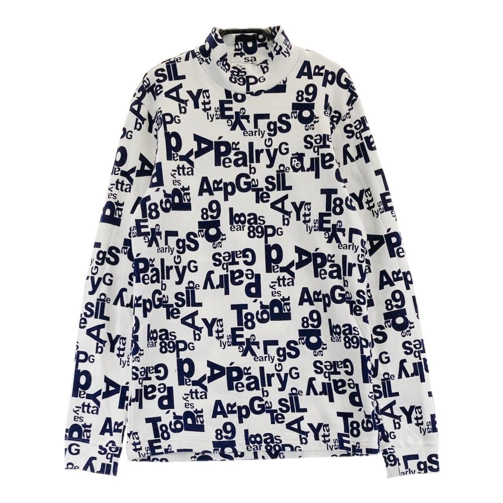 PEARLY GATES パーリーゲイツ ハイネック 半袖Tシャツ ネイビー