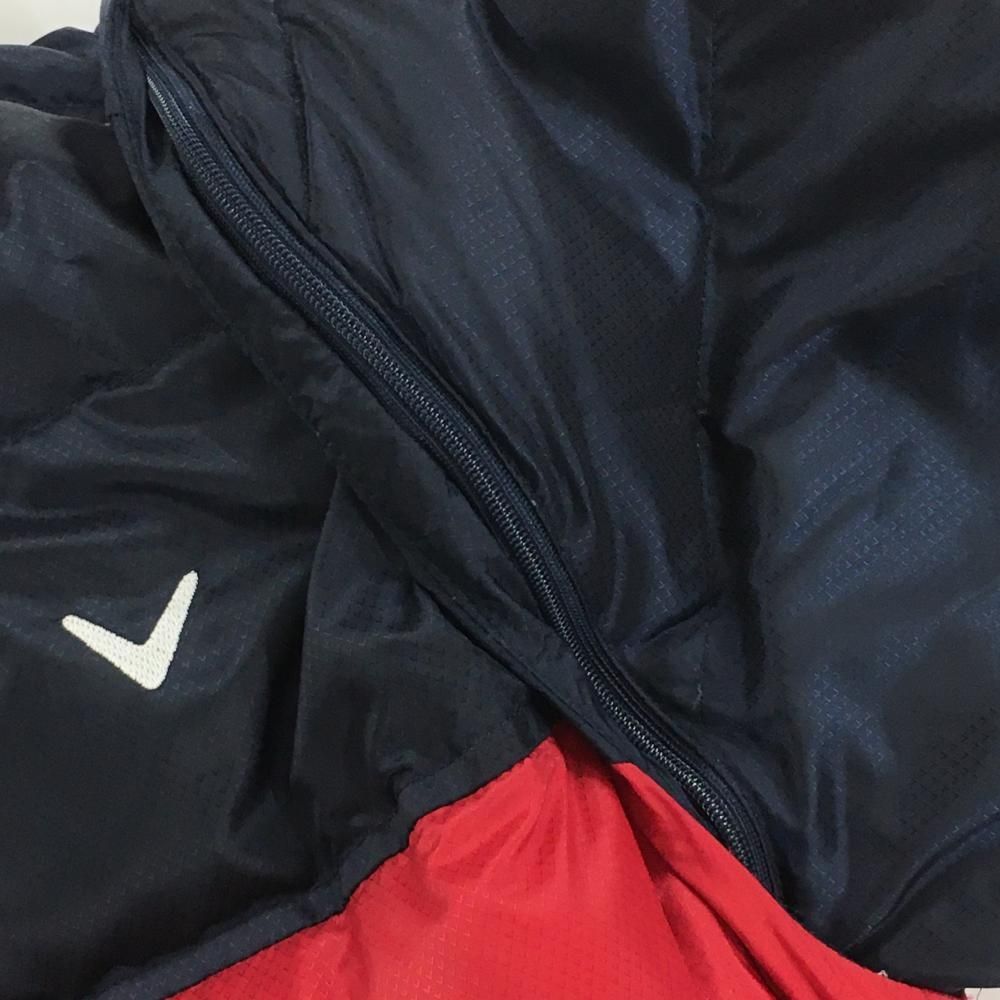 ☆特価☆【美品】キャロウェイ 2WAYダウンジャケット ネイビー×レッド