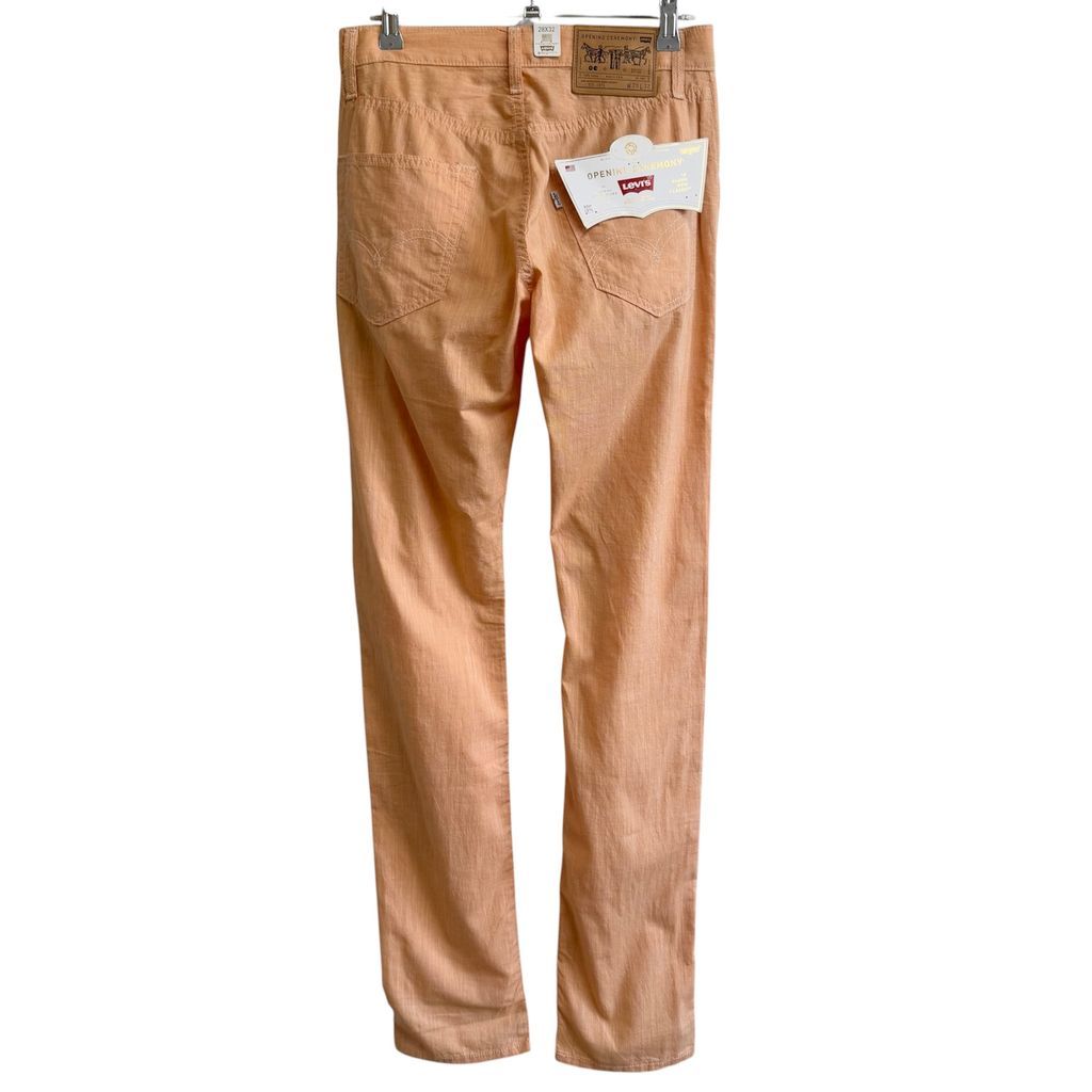 Levi s リーバイス × OPENING CEREMONY コットンパンツ パンツ オレンジ W28×32 No.H483