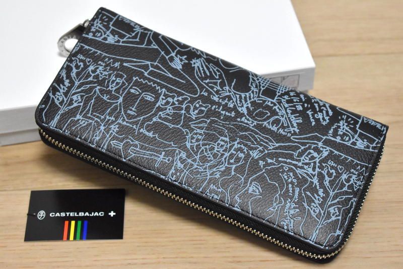 新品 CASTELBAJAC【ガルニエ】ラウンドファスナー長財布 076616