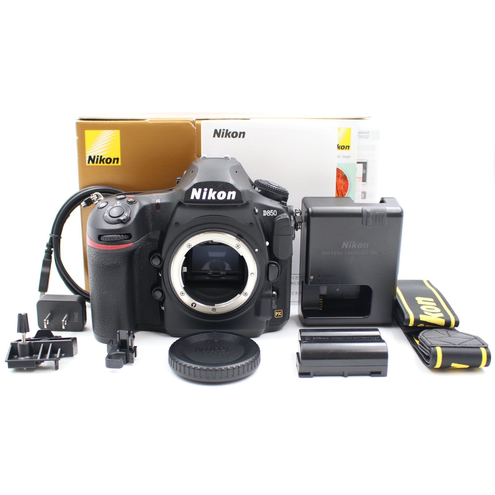 Nikon D850 デジタル一眼レフカメラ 本体　シャッター交換済み 中古】Nikon ニコン D850 デジタル一眼レフカメラ シャッター