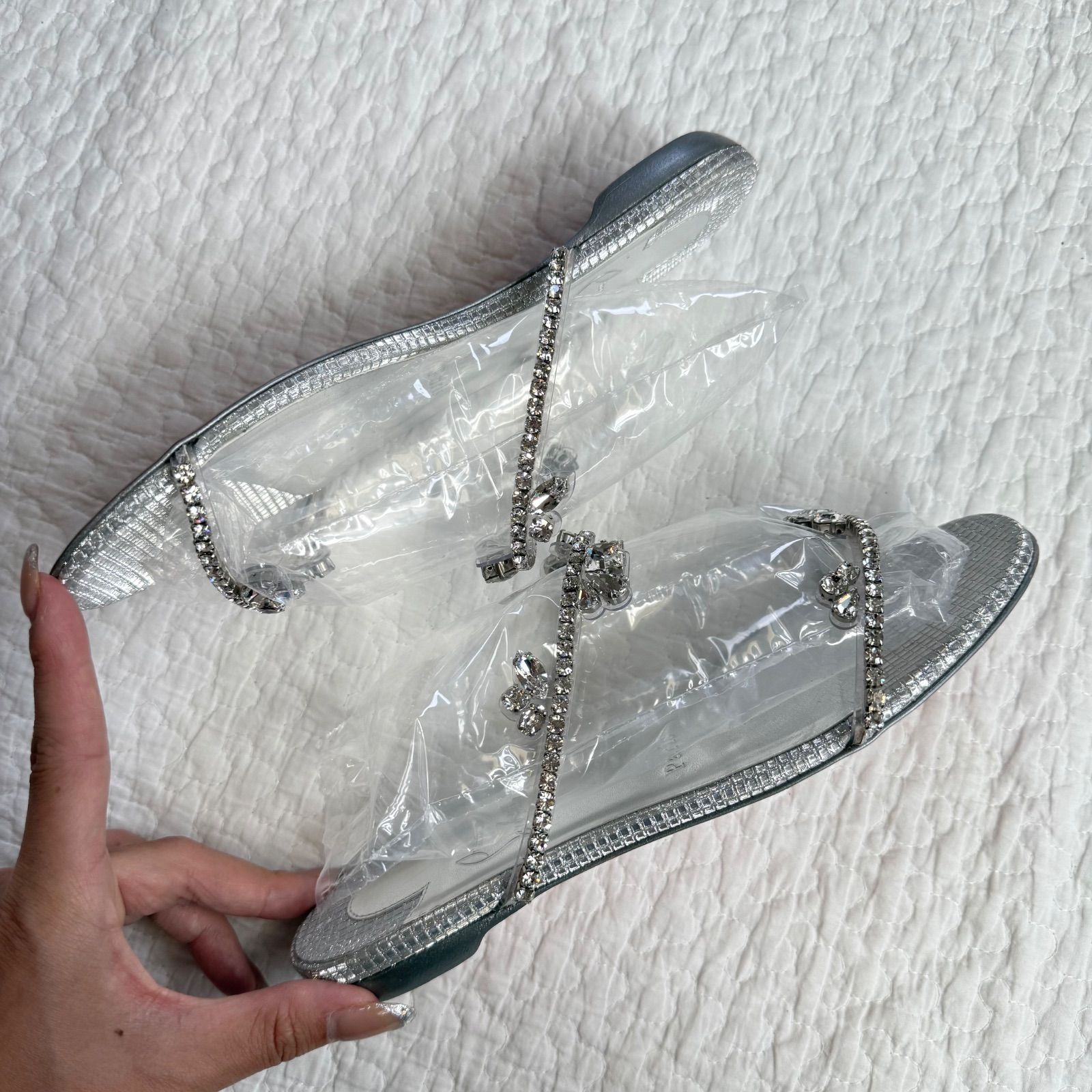 未使用 希少 Christian Louboutin クリスチャンルブタン サンダル 