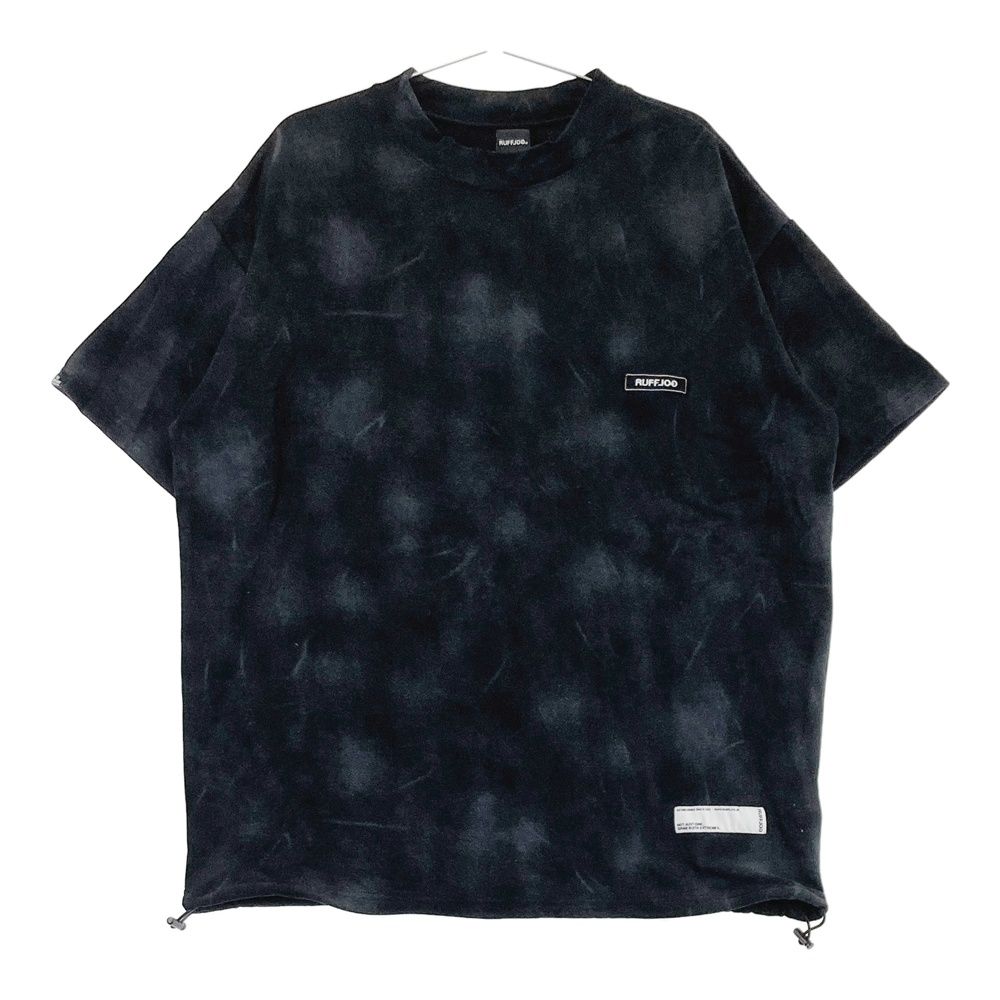 サイズ XL RUFFLOG ラフロッグ 半袖モックネックTシャツ ブラック系 240101538359 ゴルフウェア メンズ ストスト