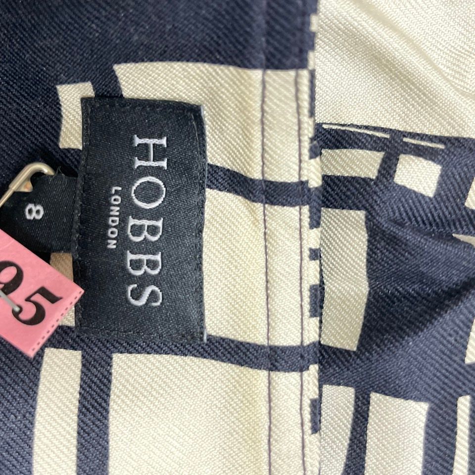 213603】HOBBS LONDON ホッブス ロンドン モザイクワンピース