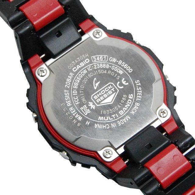 即納】G-SHOCK モバイルリンク 電波ソーラー GW-B5600HR-1 - WATCH