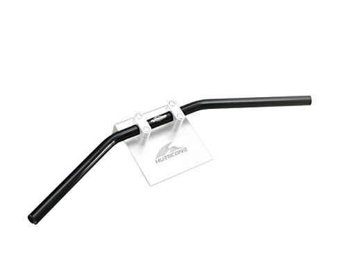 【新品・3営業日で発送】ハリケーン　HB0008B-01 ﾌﾗｯﾄ2型 ﾊﾝﾄﾞﾙ ﾌﾞﾗｯｸ 外径φ22.2mm 内径φ18mm