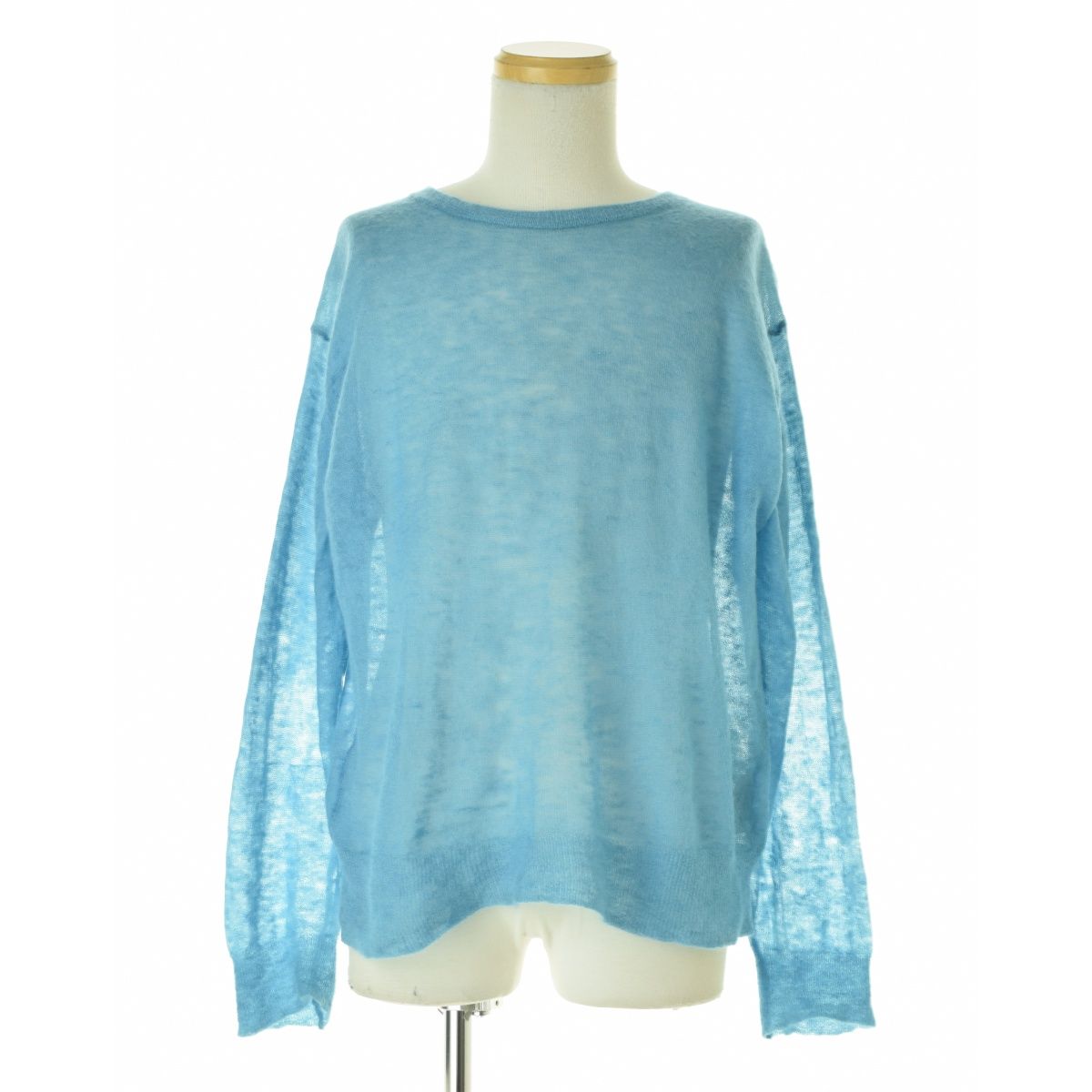 AURALEE】A24SP02FG KID MOHAIR SHEER KNIT P/O長袖ニット