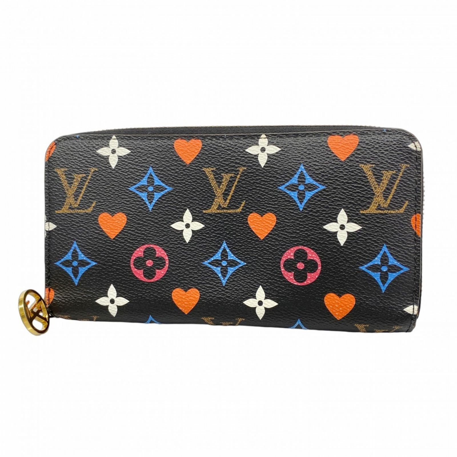 ルイ ヴィトン Louis Vuitton ルイ ヴィトン 長財布 ゲームオン ジッピーウォレット M80323 ノワールレディース P1352801