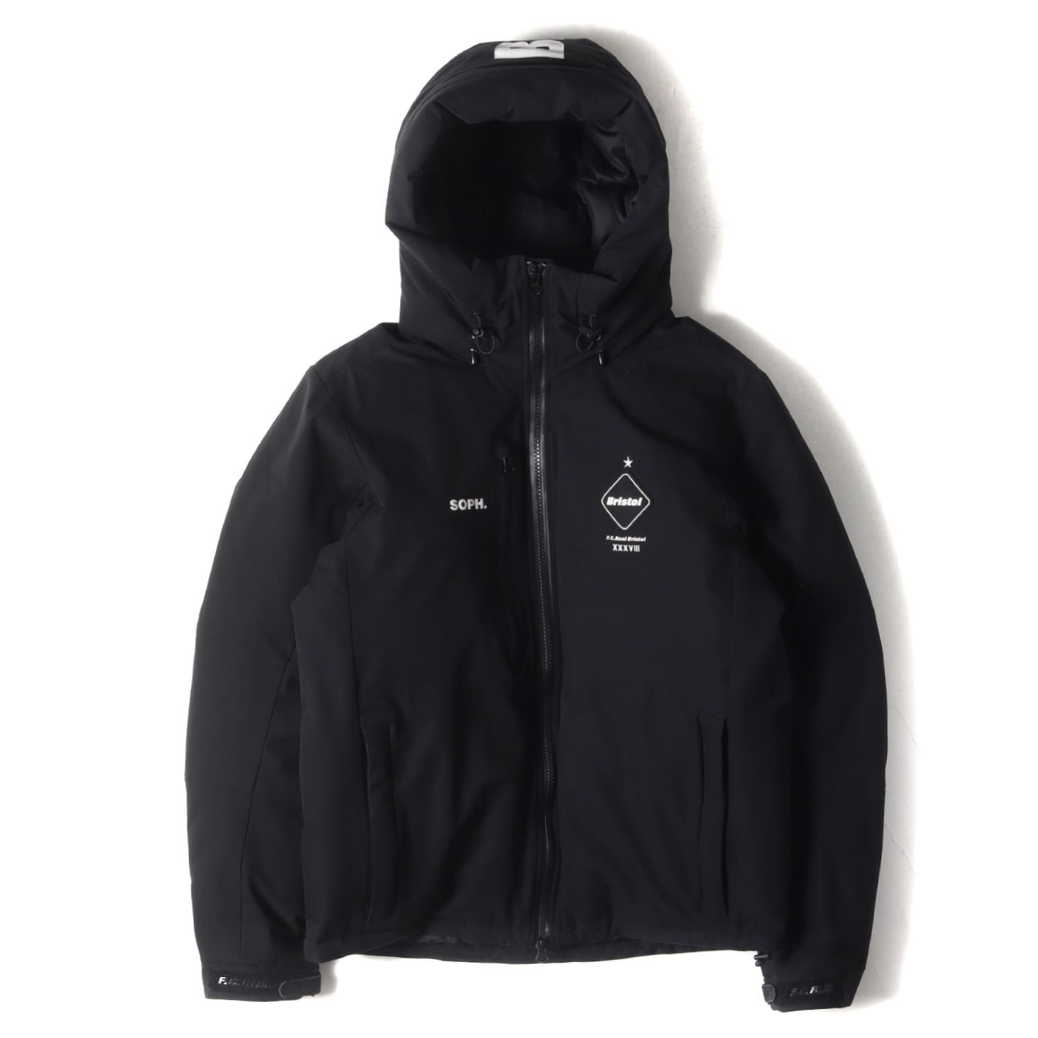 F.C.Real Bristol エフシーレアルブリストル ジャケット サイズ:S / ツアー ダウン パーカー (TOUR DOWN PARKA) / ブラック 黒 / アウター ブルゾン 上着【メンズ】