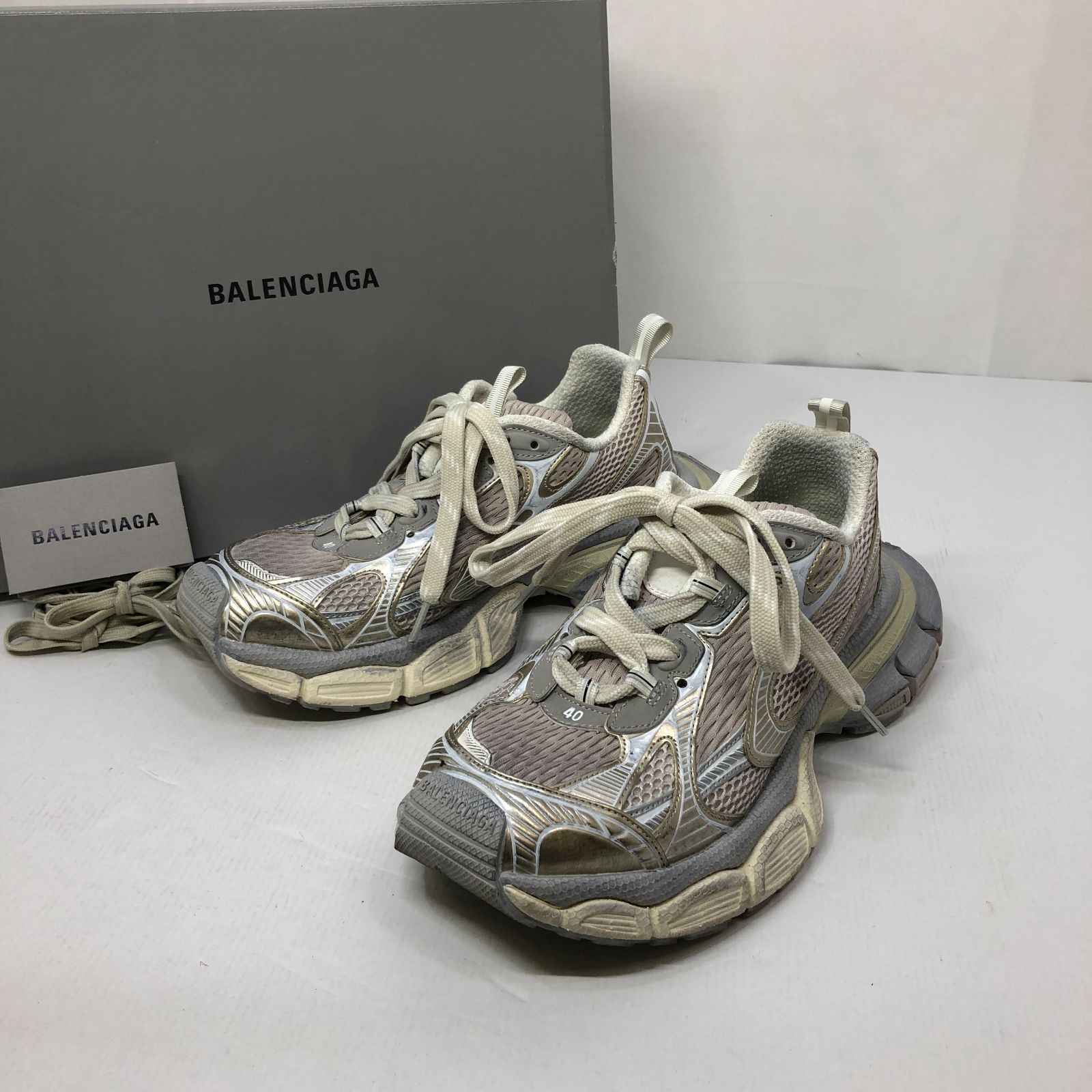 新品／未使用 BALENCIAGA（バレンシアガ） 3XL 40（26.5） 新品《 BALENCIAGA 》3XL スニーカー 40 バレンシアガ - メルカリ