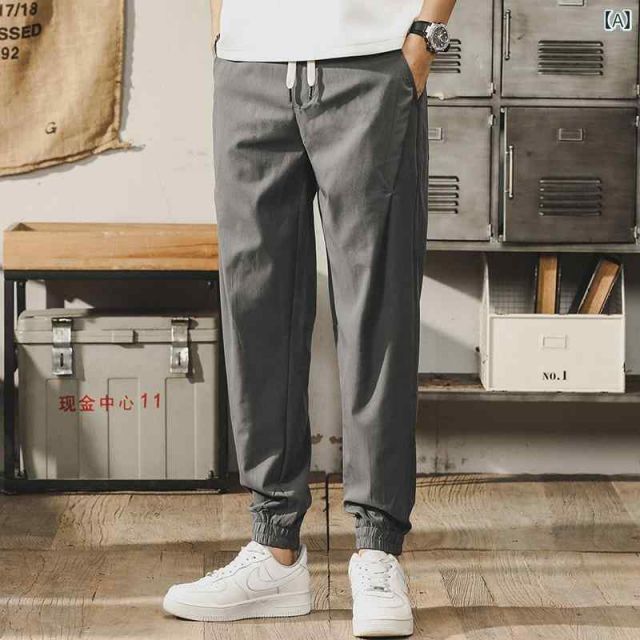[XL]春 コーデ メンズ 用 服 シンプル ファッション オシャレ 大人 かっこいい 紳士服 カジュアル ストレート パンツ 夏  カジュアル 通勤スタイル 重ね着コーデ ゆったりシルエット 快適フィ