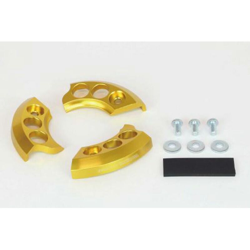 メーカー正規品 新品 SP武川 TAKEGAWA R.クランクケースプロテクター ゴールド 02-01-0267