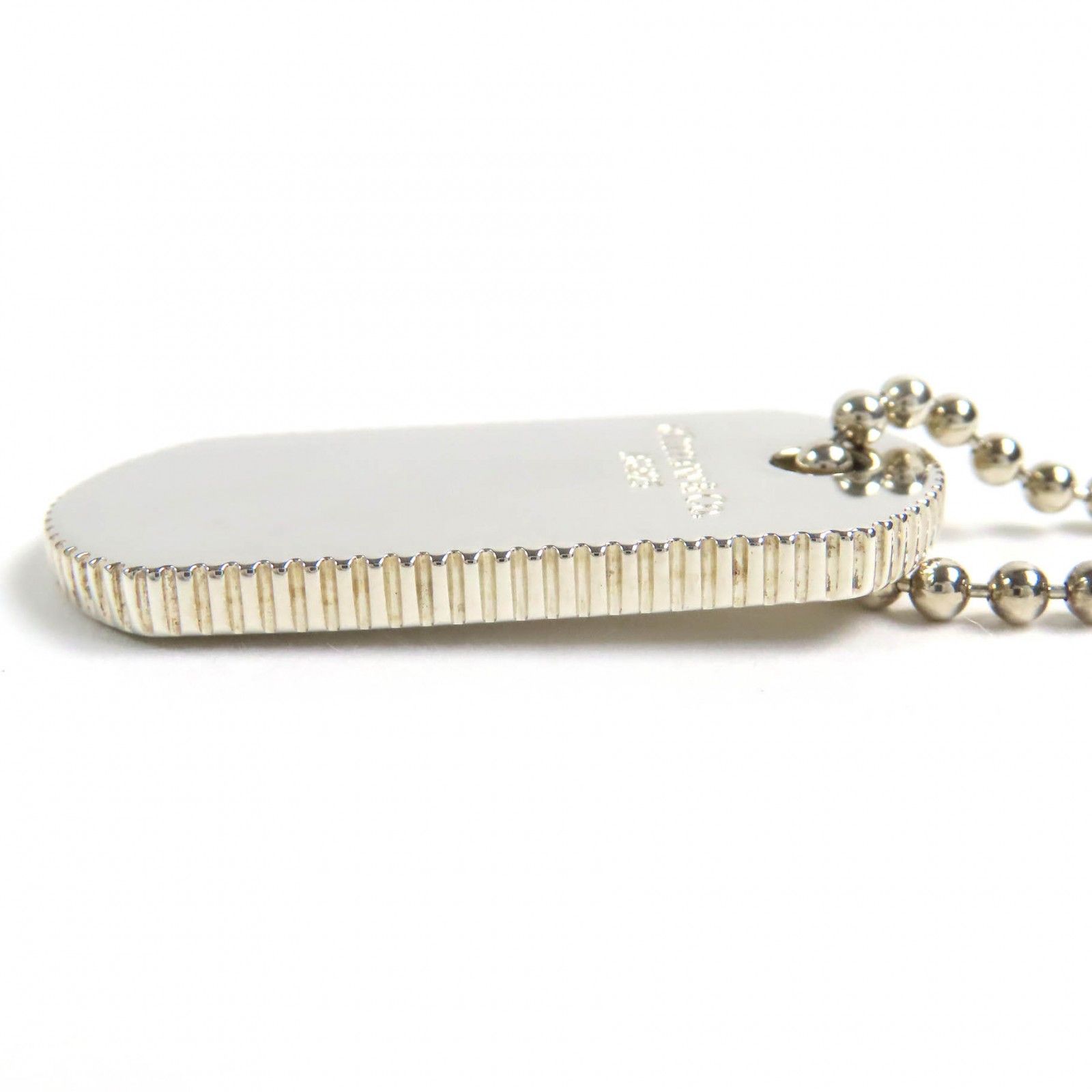 TIFFANY ティファニー ボールチェーンネックレス ドッグタグ