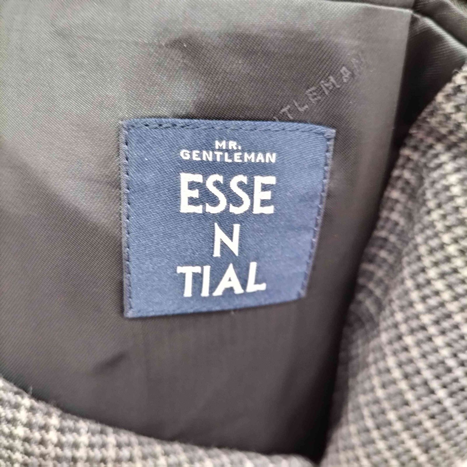 ミスタージェントルマン MR.GENTLEMAN チェック セットアップスーツ