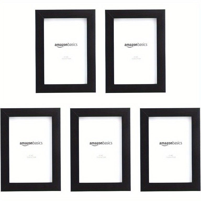 ベーシック長方形フォトフレーム 5個セット