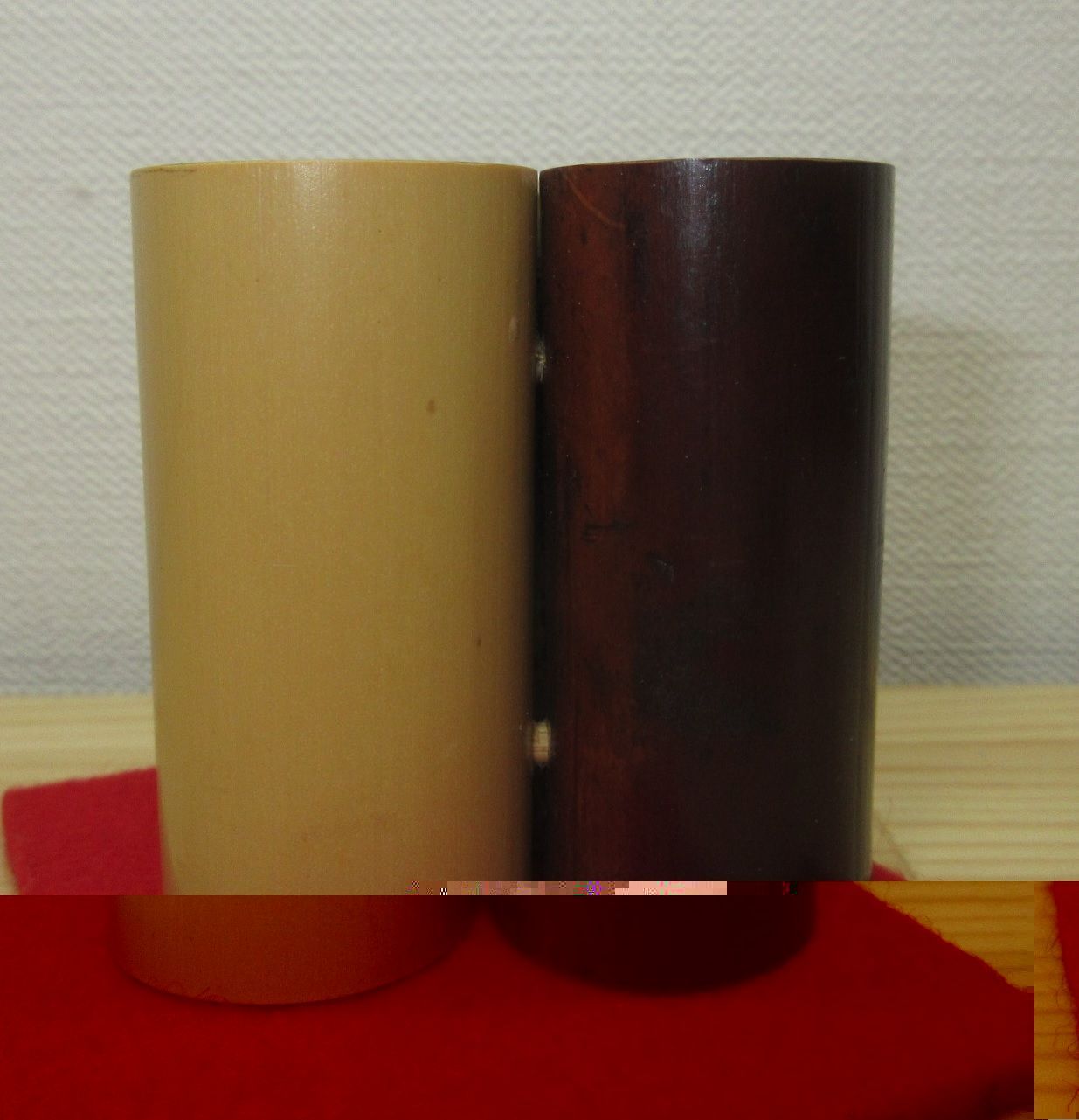 逢絢亭 茶道具 竹三ツ輪蓋置 表千家好 木地 木製 宮下竹憲 共箱 WWW_OLIVIERBERNSTEIN_COM