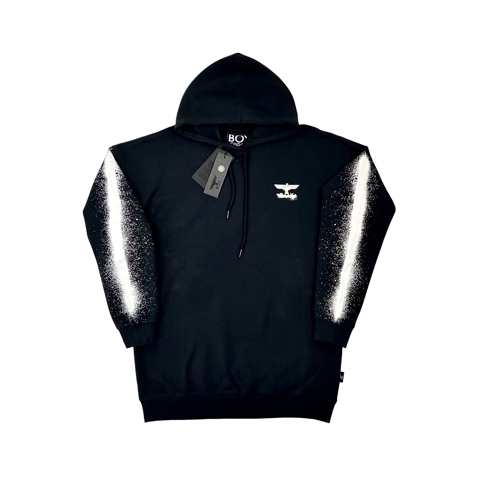 BOY LONDON ボーイロンドン スウェット パーカー Mサイズ 黒 デカロゴ Z121 BOY LONDON ボーイロンドン イーグルスウェット パーカー - メルカリ