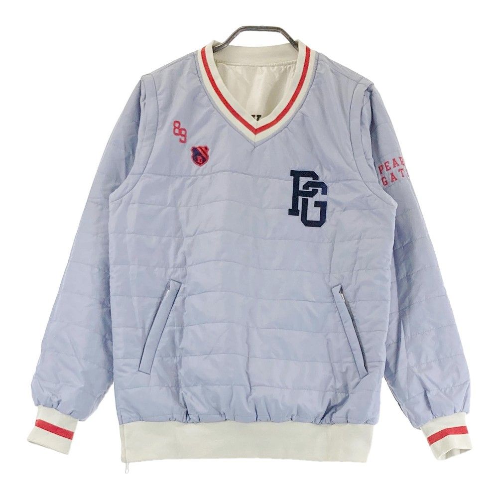 PEARLY GATES 中綿ジャケット レディース ベージュ ネイビー サイズ：1 PEARLY GATES パーリーゲイツ 2way リバーシブル 中綿