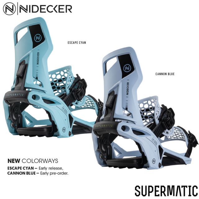 NIDECKER SUPERMATIC ナイデッカー スーパーマチック 24-25モデル