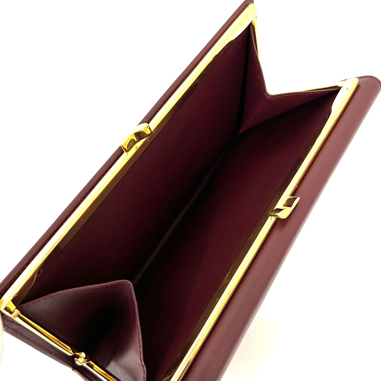 D0929 美品！格安！ Cartier カルティエ マストライン がま口 二