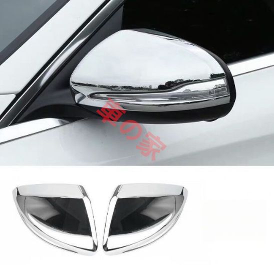 ベンツ Cクラス W205 E Ｗ213 GLC X253 GLB X247 右ハンドル用 2色選択 ドアミラーカバー 外装ガーニッシュ CYB71