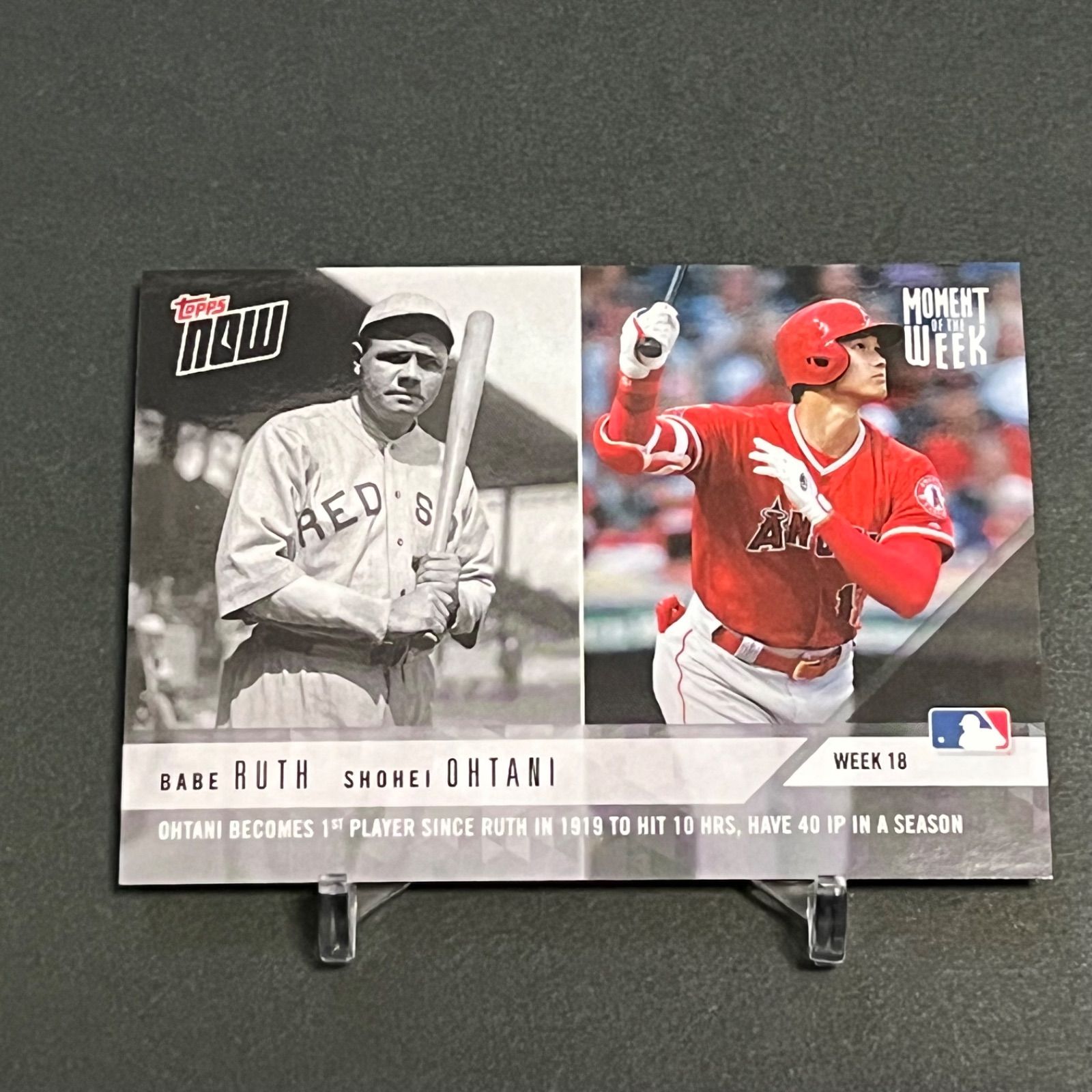 大谷翔平 PSA10 鑑定済 ベイブルース コラボカード #MOW1 topps Amazon