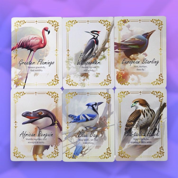 鳥のさえずりのオラクルカード ❤︎ デイリーガイダンス ❤︎ セルフケア 鳥のさえずりのオラクルカード ❤︎ 鳥 ❤︎ デイリーガイダンス