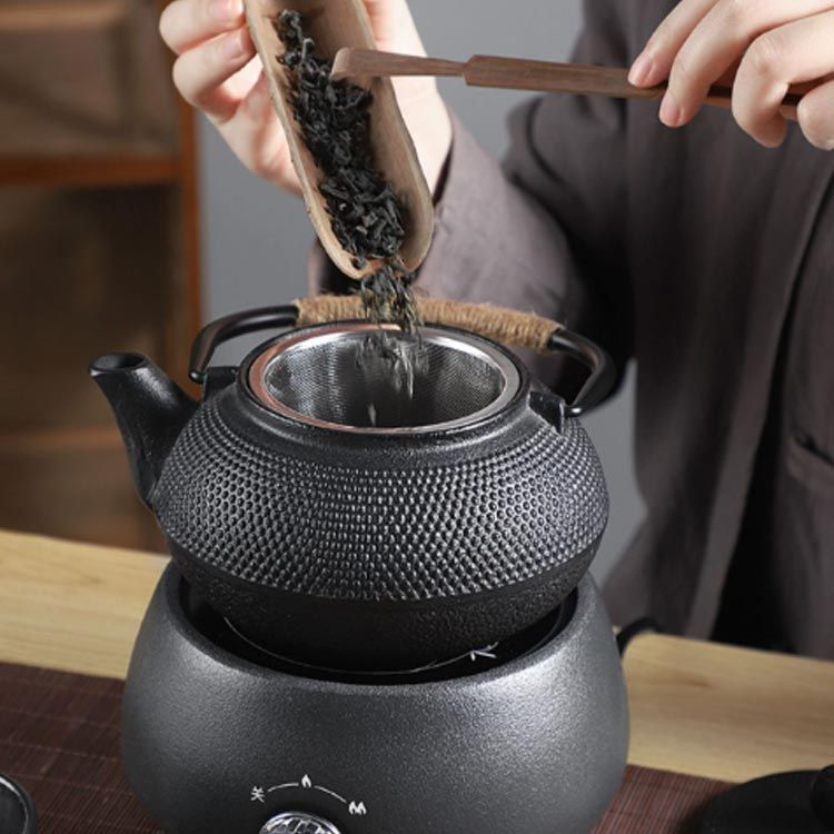 鉄製 やかん&急須 Amazon｜急須 鉄瓶 やかん ヤカン 鉄製 ティーポット 鉄びん ih