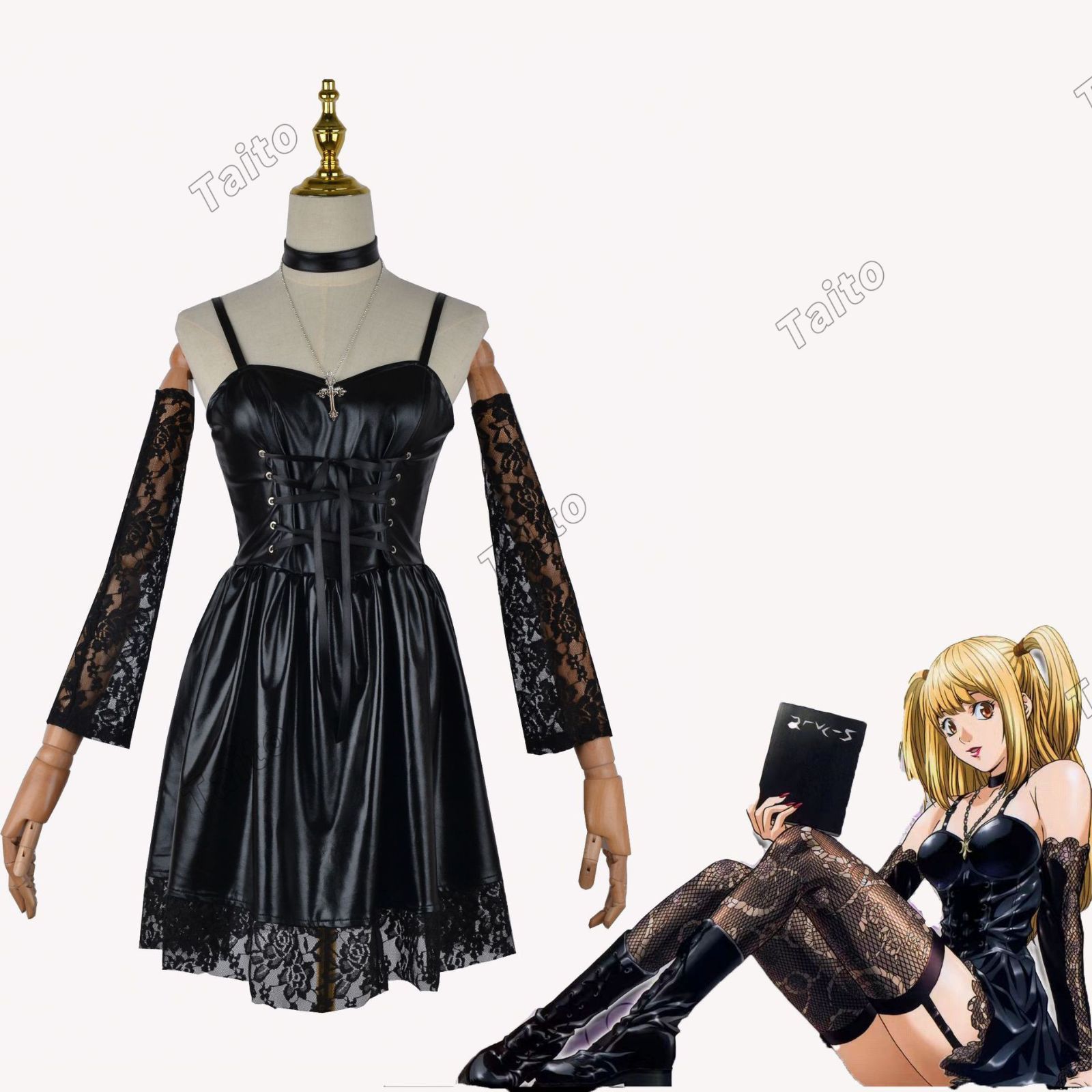 実物写真あり】弥海砂 コスプレ デスノート ウィッグ付き