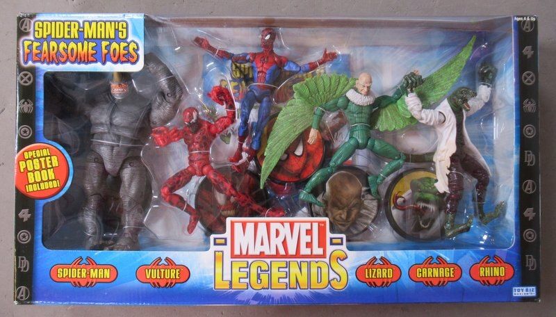 TOYBIZ (ACTION FIGURE) SPIDER MANS FEARSOME FOES 6インチ