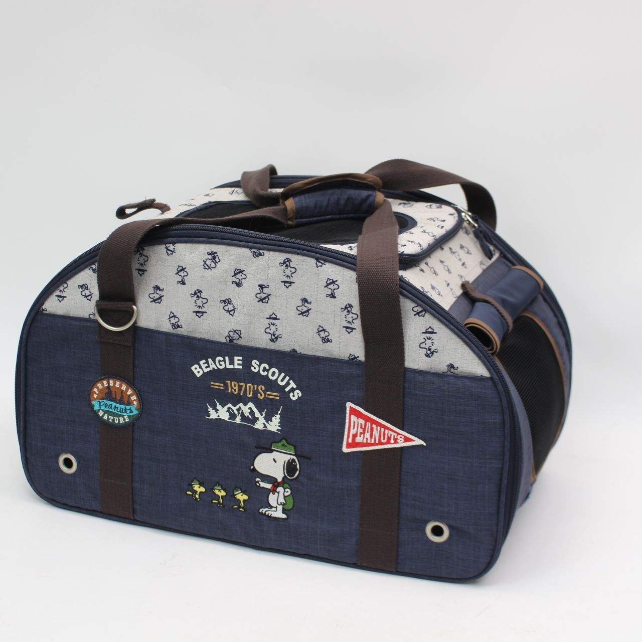 PEANUTS BEAGLE SCOUTS ペットカート スヌーピー柄 【公式通販】