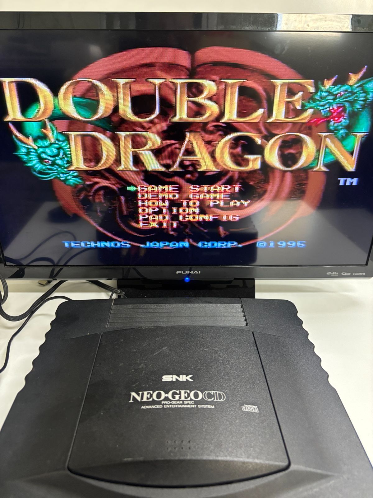 未開封　ダブルドラゴン　DOUBLE DRAGON　ネオジオCD Double Dragon (Japan) NEO-GEO CD ISO - CDRomance